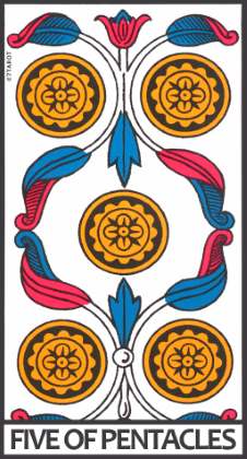 Five of Pentacles